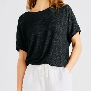 Quince Brushed Short Sleeve Lounge Tee